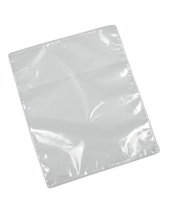 Desco 07452 Clear Sheet Protector with Extra Pocket, 25/pk