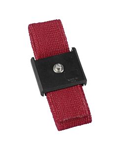 Desco 09035 Elastic Adjustable Maroon Wrist Strap Band Only