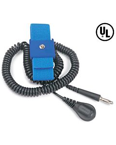 Desco 09069 Single Conductor Adjustable Fabric Wrist Strap