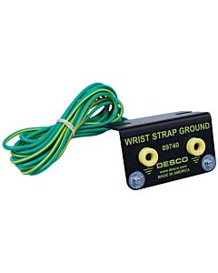 Desco 09740 Bench Mount Ground for Two Wrist Straps