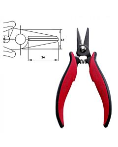 Hakko CS-30-L Long Shear Cutter, 25.5mm