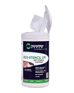 Techspray 1570-100DSP Eco-Stencil SMT Stencil Cleaner Wipes
