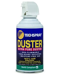 Techspray 1671-10S Ultra Pure Non-flammable Aerosol Duster, 10 oz