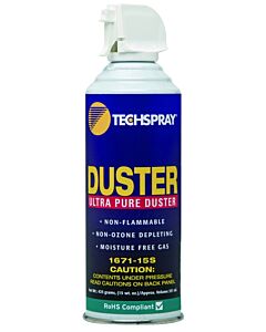 Techspray 1671-15S Ultra Pure Non-flammable Aerosol Duster, 15 oz