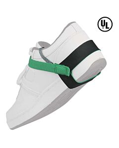 Desco 17260 Green Heel Foot Grounder, 2 Meg Resistor