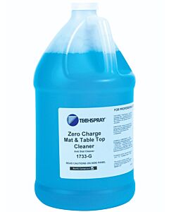Techspray 1733-G Zero Charge Mat & Table Top Cleaner, 1 Gallon