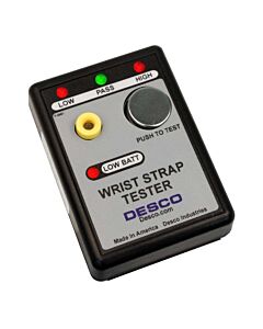 Desco 19240 Battery Powered Wrist Strap Tester, NIST Certified