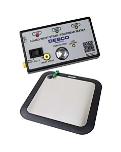 Desco 19283 Combination Wrist Strap and Footwear Tester