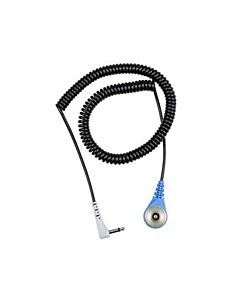 Desco 19908 MagSnap 360 Coil Cord, Dual-Wire, 20', Blue