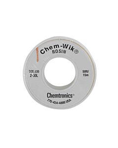 Chemtronics 2-50L Chem-Wik Rosin Desoldering Braid