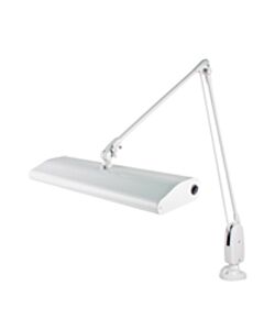 Dazor 2134C-DG-DL 30 W Fluorescent Task Light Clamp Base 43", Grey