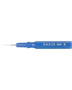 Excelta 260B Mini-Spatula Oiler Tip Plastic Handle, .015",  2-1/2"