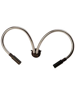 Aven 26200A-523 Light Guide Dual Gooseneck, 18"