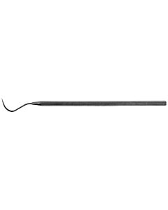 Menda 35623 Stainless Steel Curved Needle Point Probe, 5.5" Long