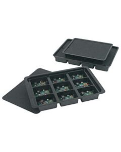 Protektive Pak 39204 Drop-In Lid for Conductive Kitting Tray 39201