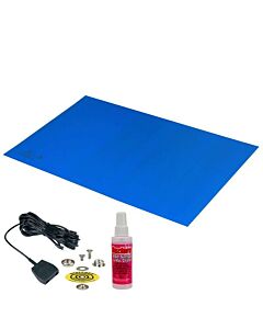 Desco 42460 Statfree Z2 3-Layer Dissipative Vinyl Worktop Mat Kit
