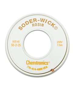 Chemtronics 50-2-25 Soder-Wick Rosin Desoldering Braid