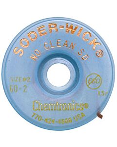 Chemtronics 60-2-10 Soder-Wick No-Clean Desoldering Braid