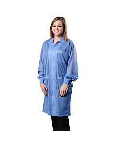 Desco 73618 Statshield ESD-Safe Lab Coat with Cuffs