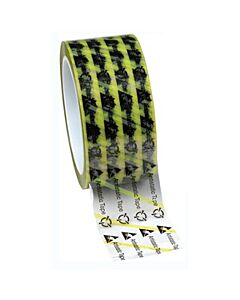 Desco 79276 Antistatic Cellulose Tape Clear with ESD Symbols