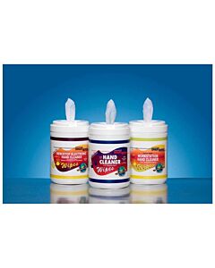 JNJ FR902HC-12 Workstation Hand Cleaner Foil Refill Pack, Citrus Scent, 6" x 9", Pack of 100