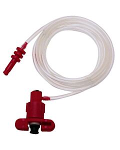Weller KDS505S6 5cc Plastic Universal Syringe Adapter Assembly, 3/32" Air Line Diameter