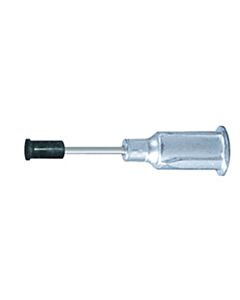 Excelta PVS-CB-332 ESD-Safe Straight Black Buna-N Vacuum Pickup Tip, .10"