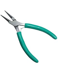 Swanstrom RX54 ESD-Safe Round Nose Plier with Smooth Jaw, 5.25"