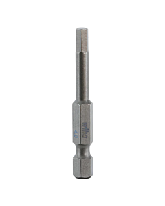 Wiha 74340 Hex Power Bit, 4.0mm x 50mm